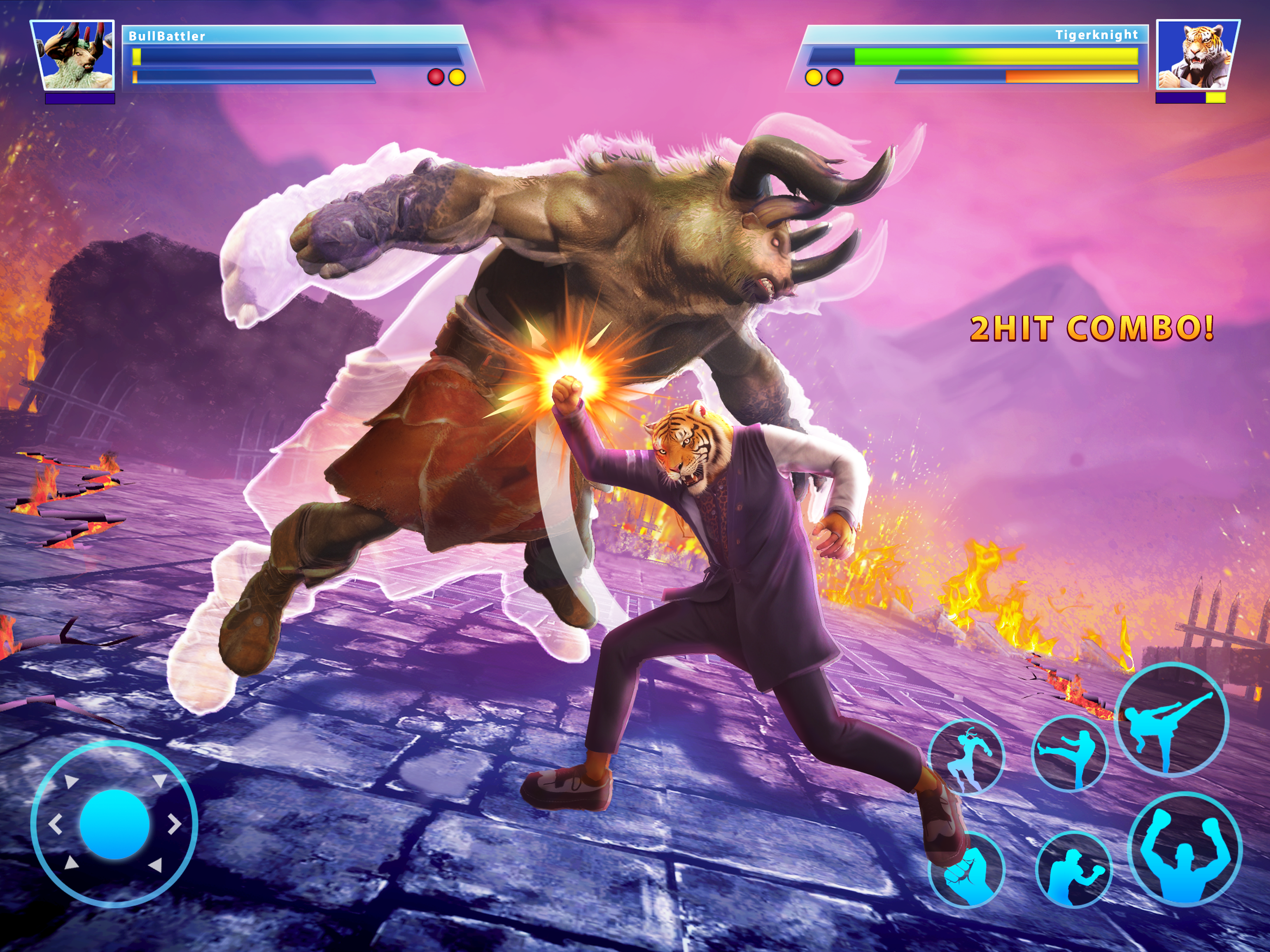 Animals Arena: Fighting Games Game Screenshot