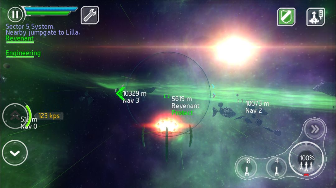 Stellar Wanderer 게임 스크린 샷