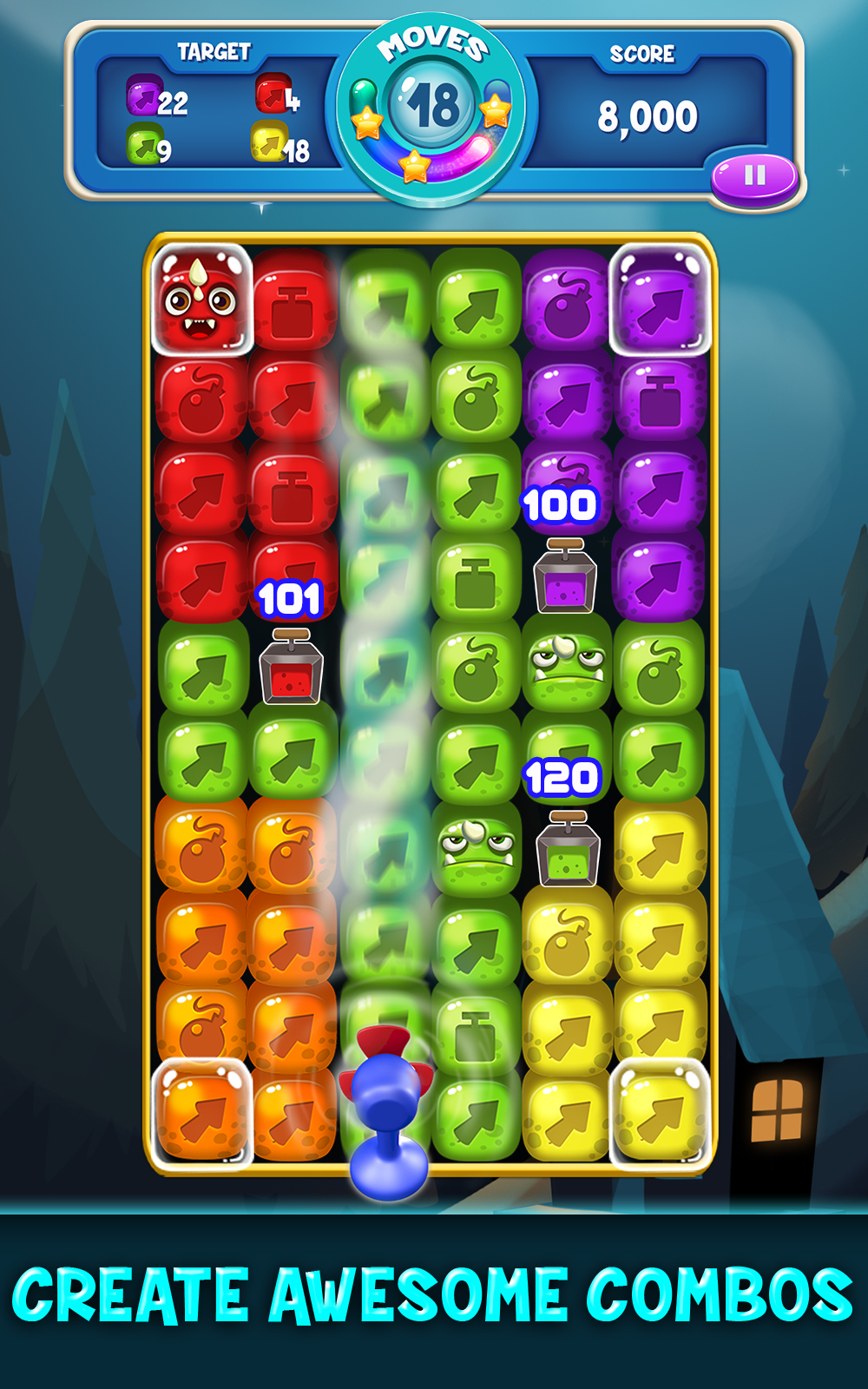 Scary Blast ゲームのスクリーンショット