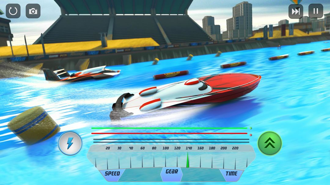 Water Boat Racing Simulator 3D screenshot game