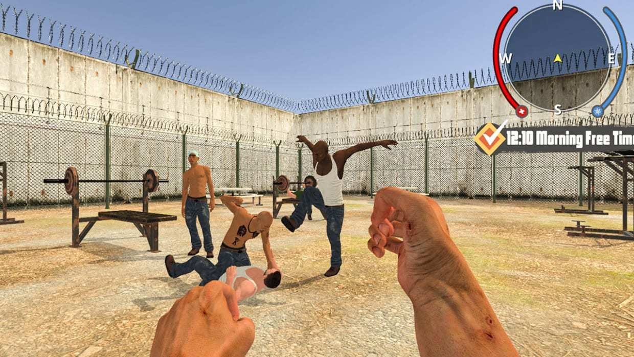 Prison Life Simulator ภาพหน้าจอเกม