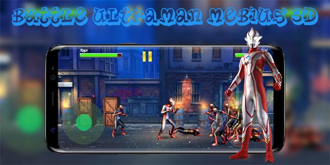 Скриншот игры Battle of Ultraman Mebius 3D