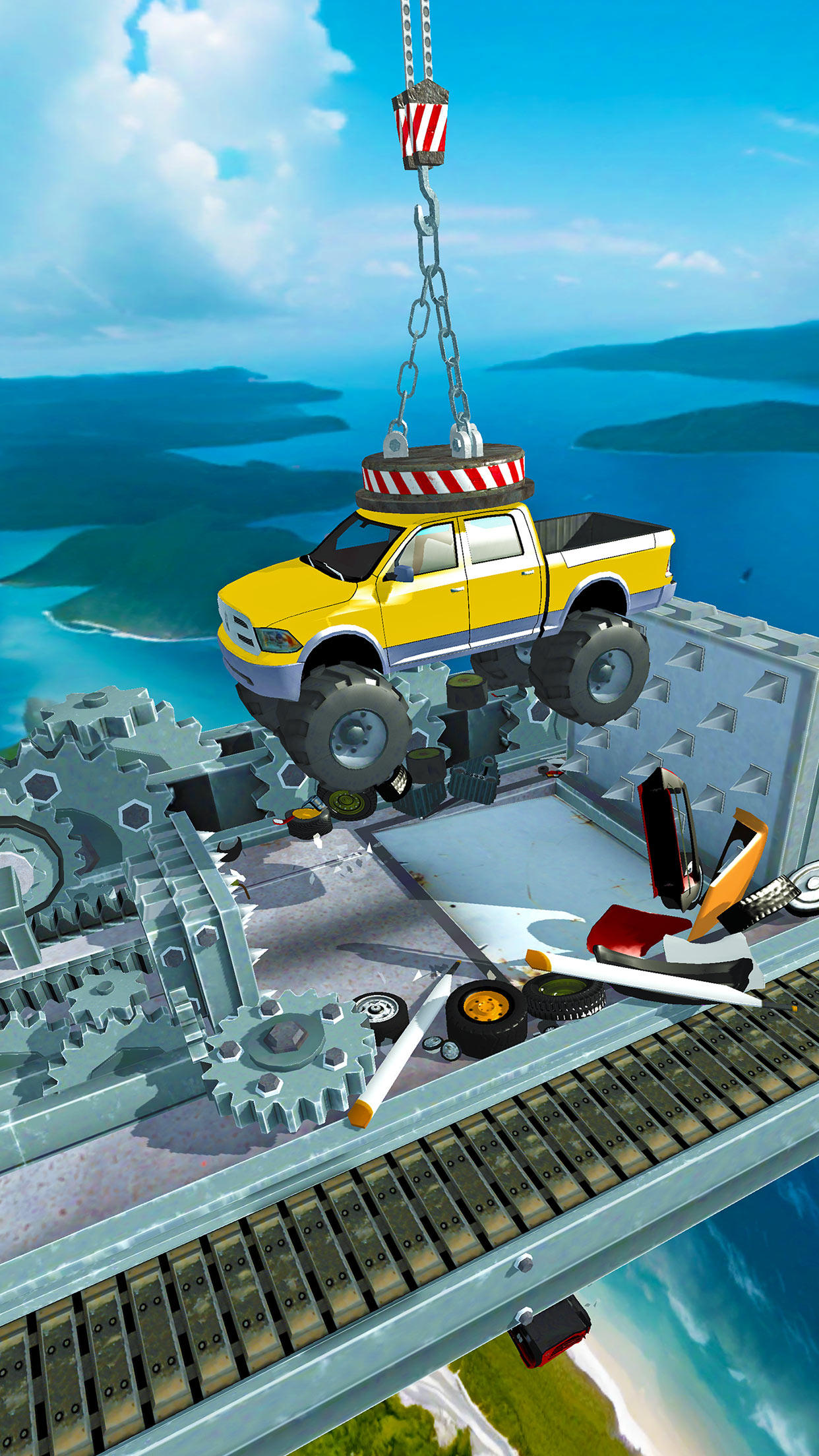 Car Crusher Kingdom 게임 스크린샷
