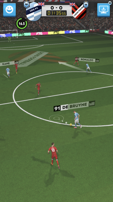 Ultimate Draft Soccer ภาพหน้าจอเกม