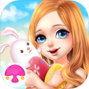 Happy Easter Holiday-Girl-Spiel