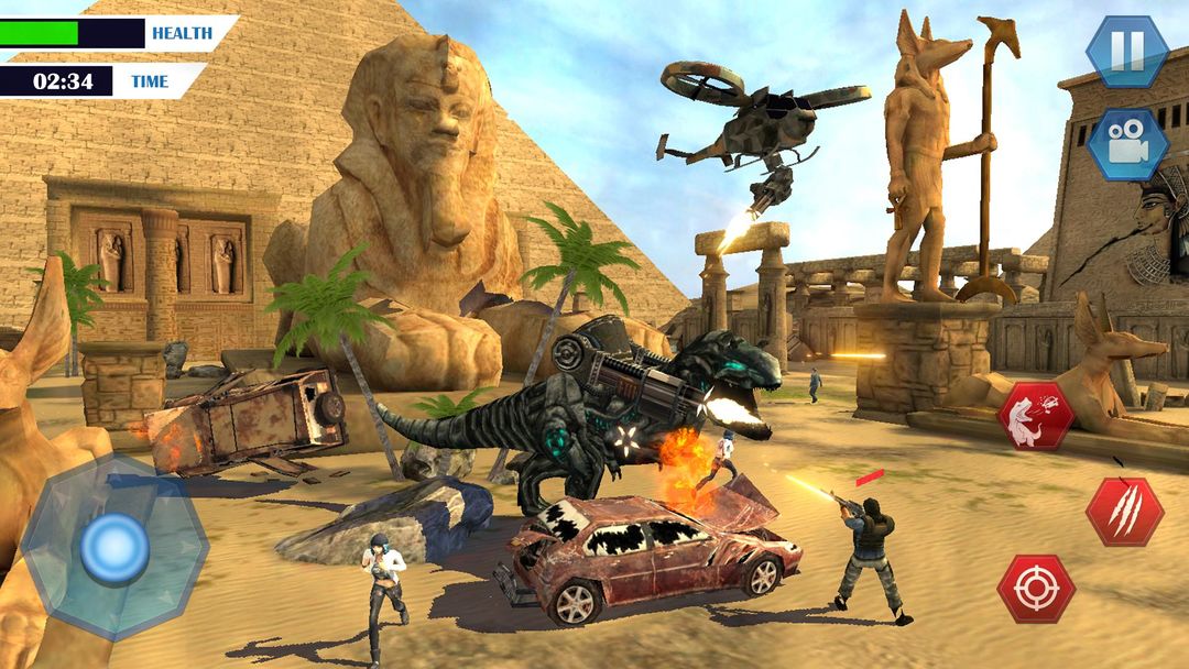 Dino T-Rex Simulator 3D ภาพหน้าจอเกม