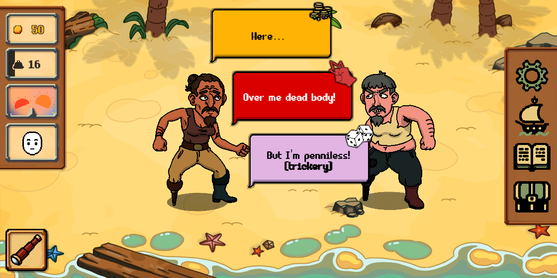 Seaway Saga Game Screenshot