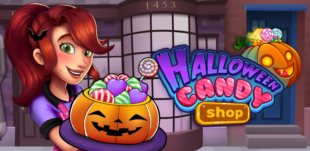Banner of Trò chơi thực phẩm cửa hàng kẹo Halloween 1.0.4
