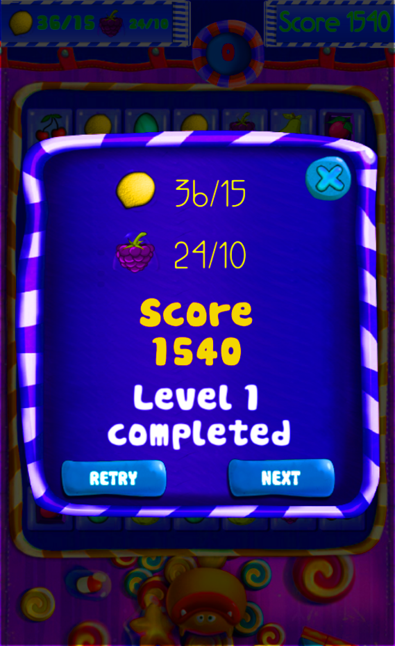 Screenshot of Fruit Boxx Challenge