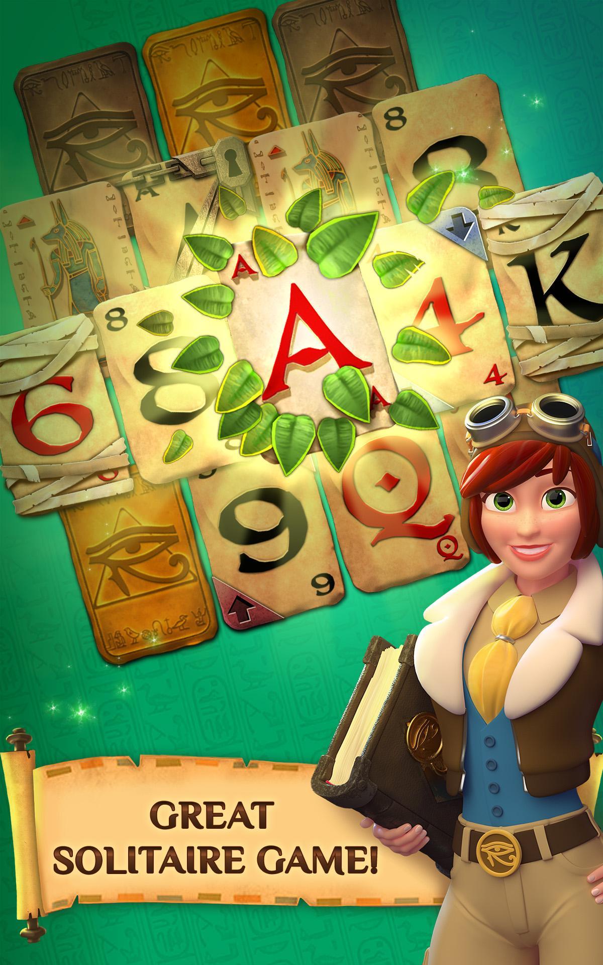 Pyramid Solitaire Saga Game Screenshot