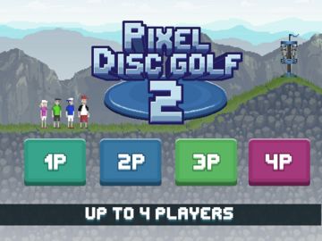 Скриншот игры Pixel Disc Golf 2