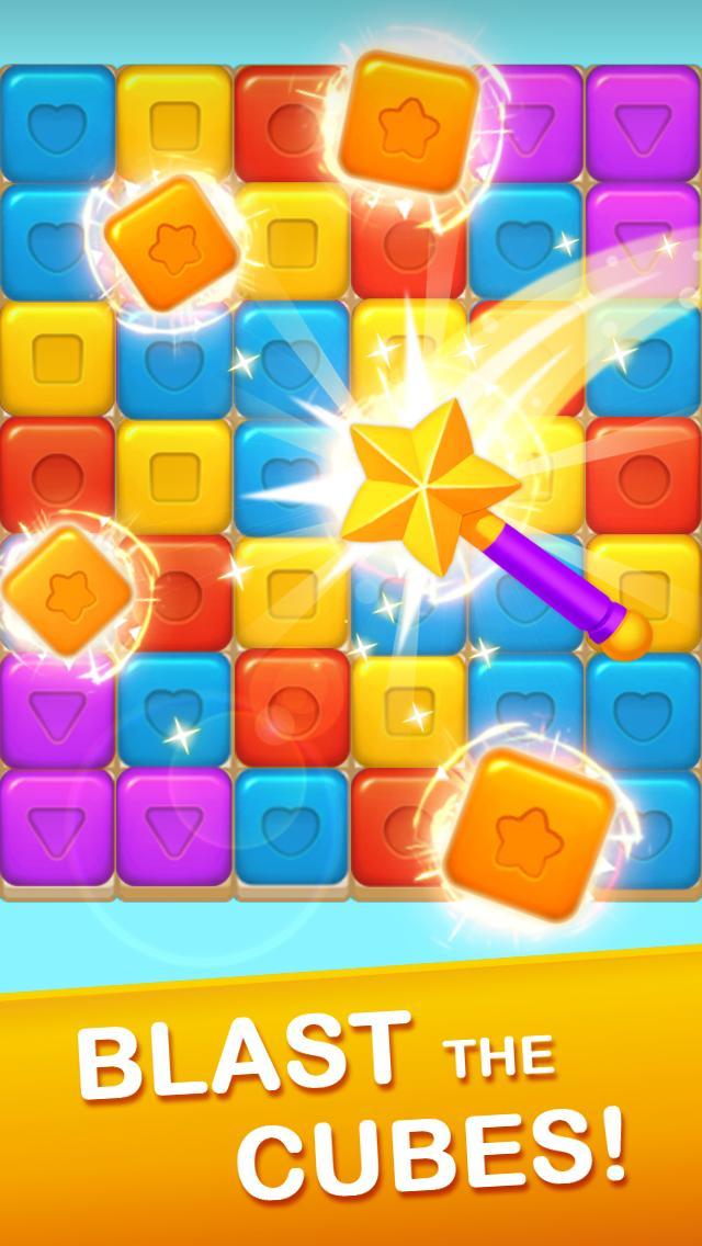 Cube Blast: puzzle games Game Screenshot