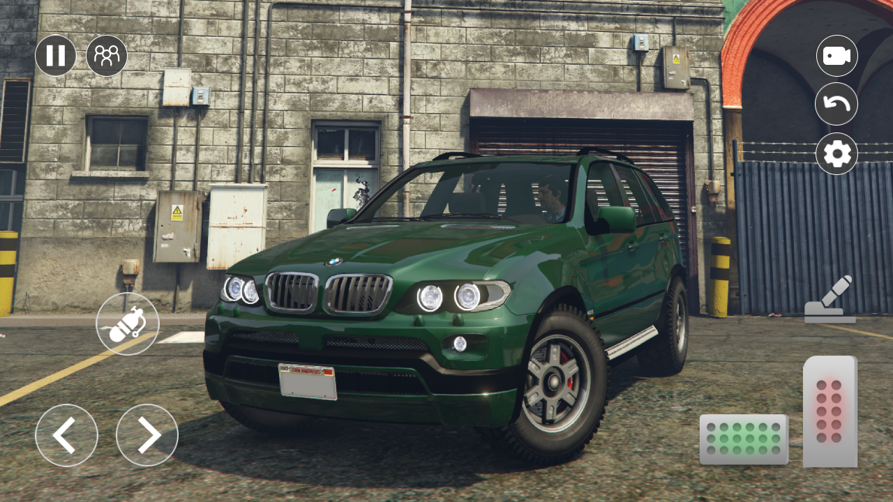 X5 Racing BMW Stunt Simulator Game Screenshot