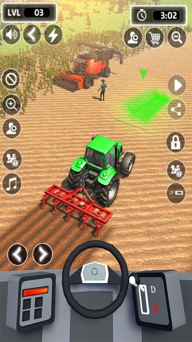Jogo de fazenda de condução de trator agrícola versão móvel andróide iOS  apk baixar gratuitamente-TapTap
