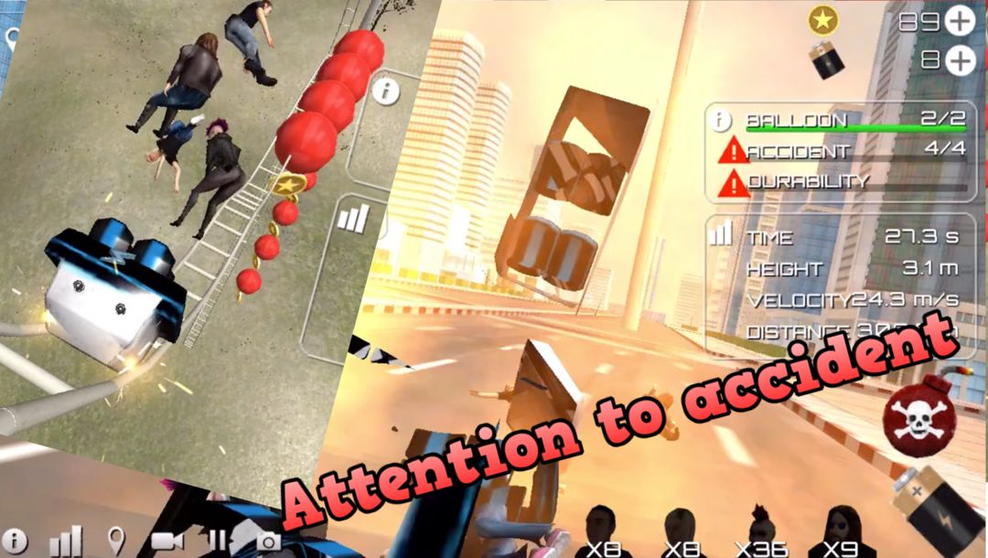 Screenshot of Roller Coaster Simulator