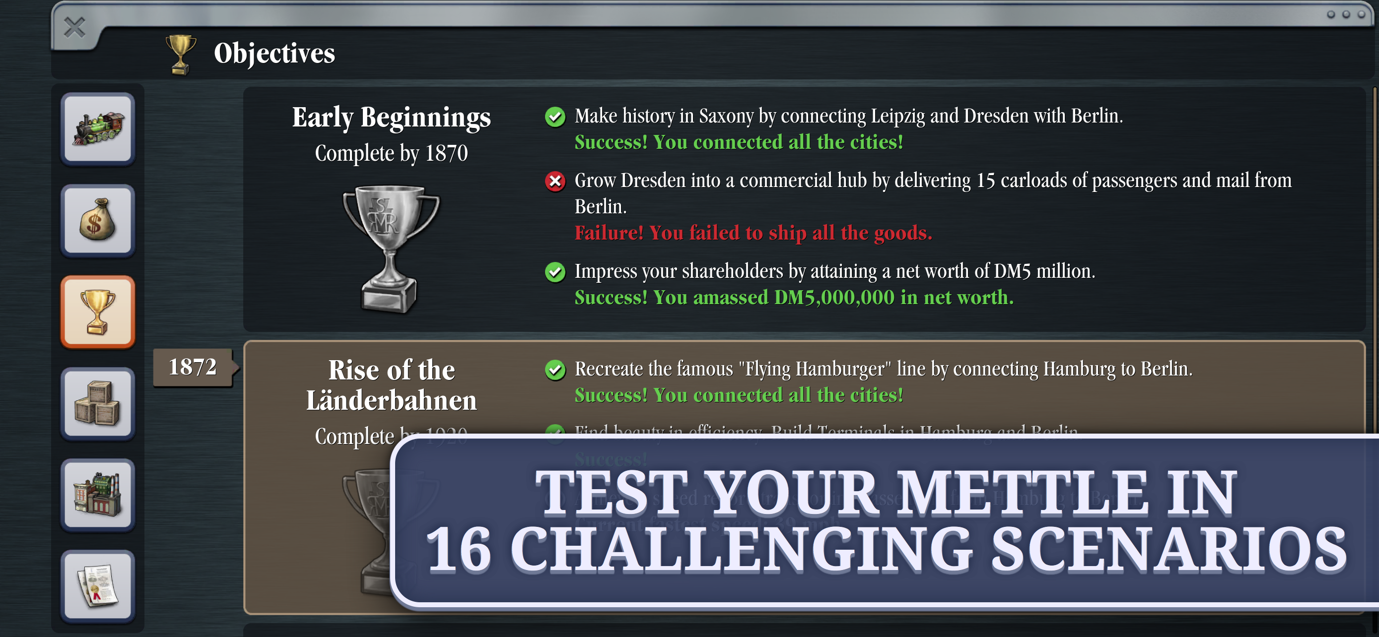 Sid Meier's Railroads! Game Screenshot