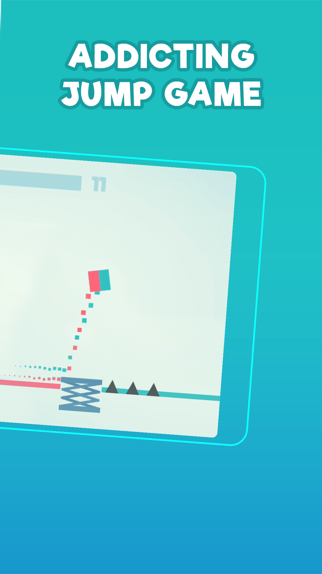 CUBE FLIP: Color Dash Jumping Arcade Game 게임 스크린 샷