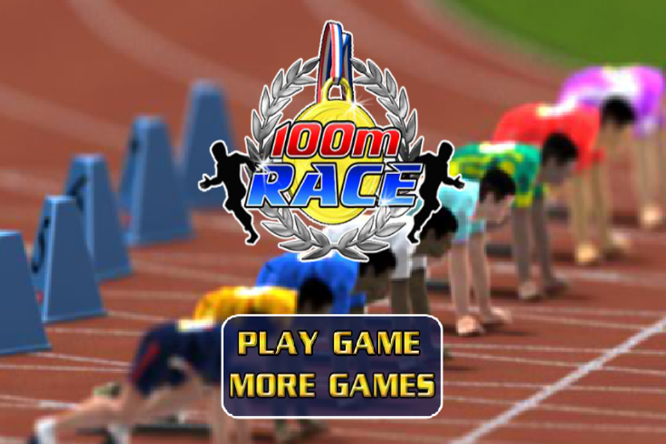 100m Sprint Summer Games 2016 Game Screenshot