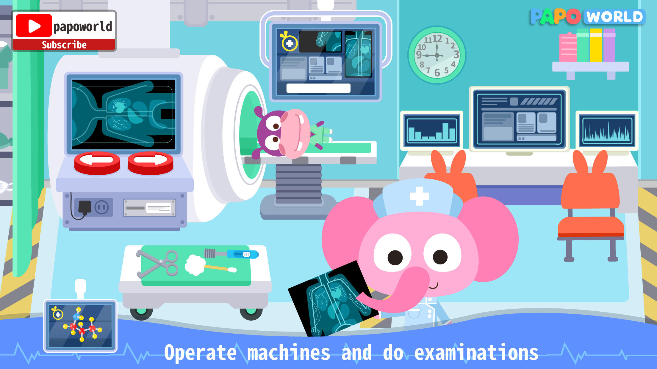 Screenshot of Papo Town: Hospital