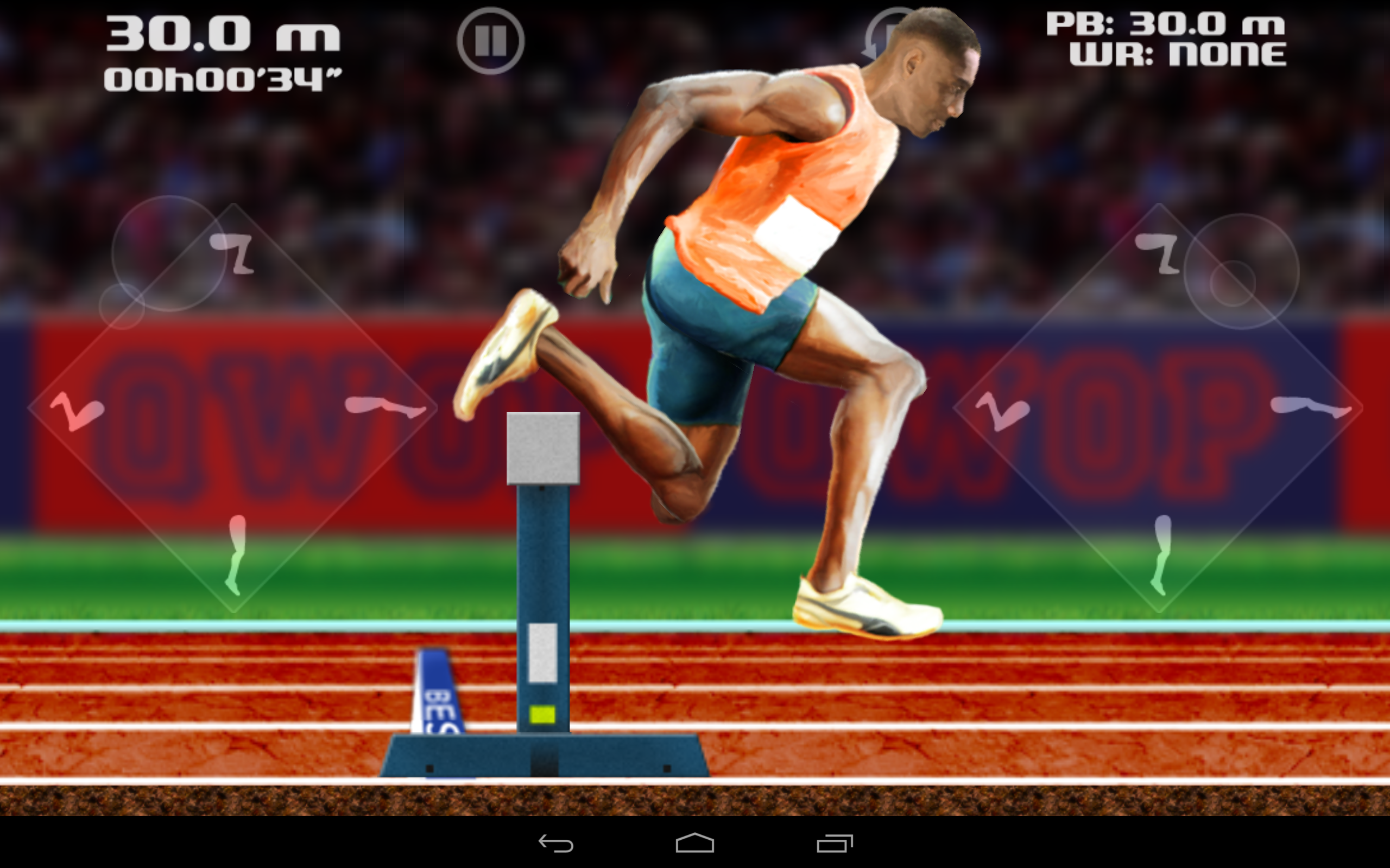 QWOP Game Screenshot