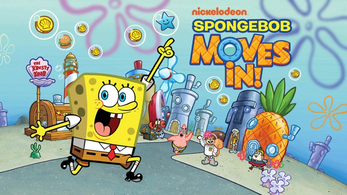 SpongeBob Moves In screenshot game
