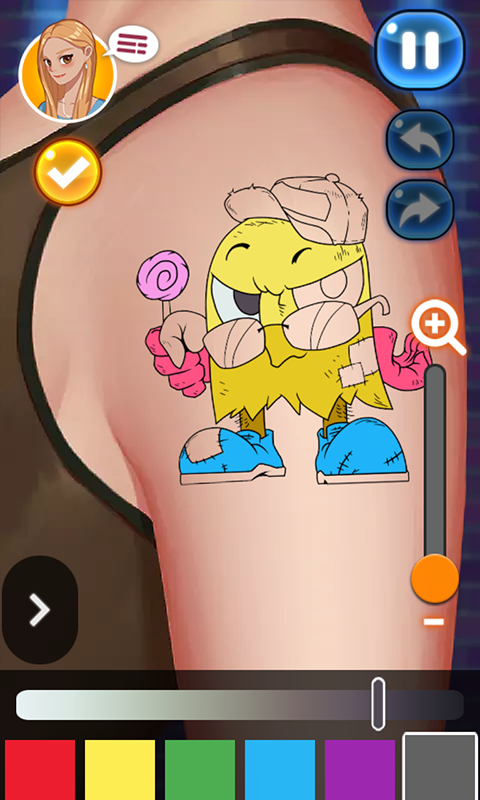 Tattoo Master Game Screenshot