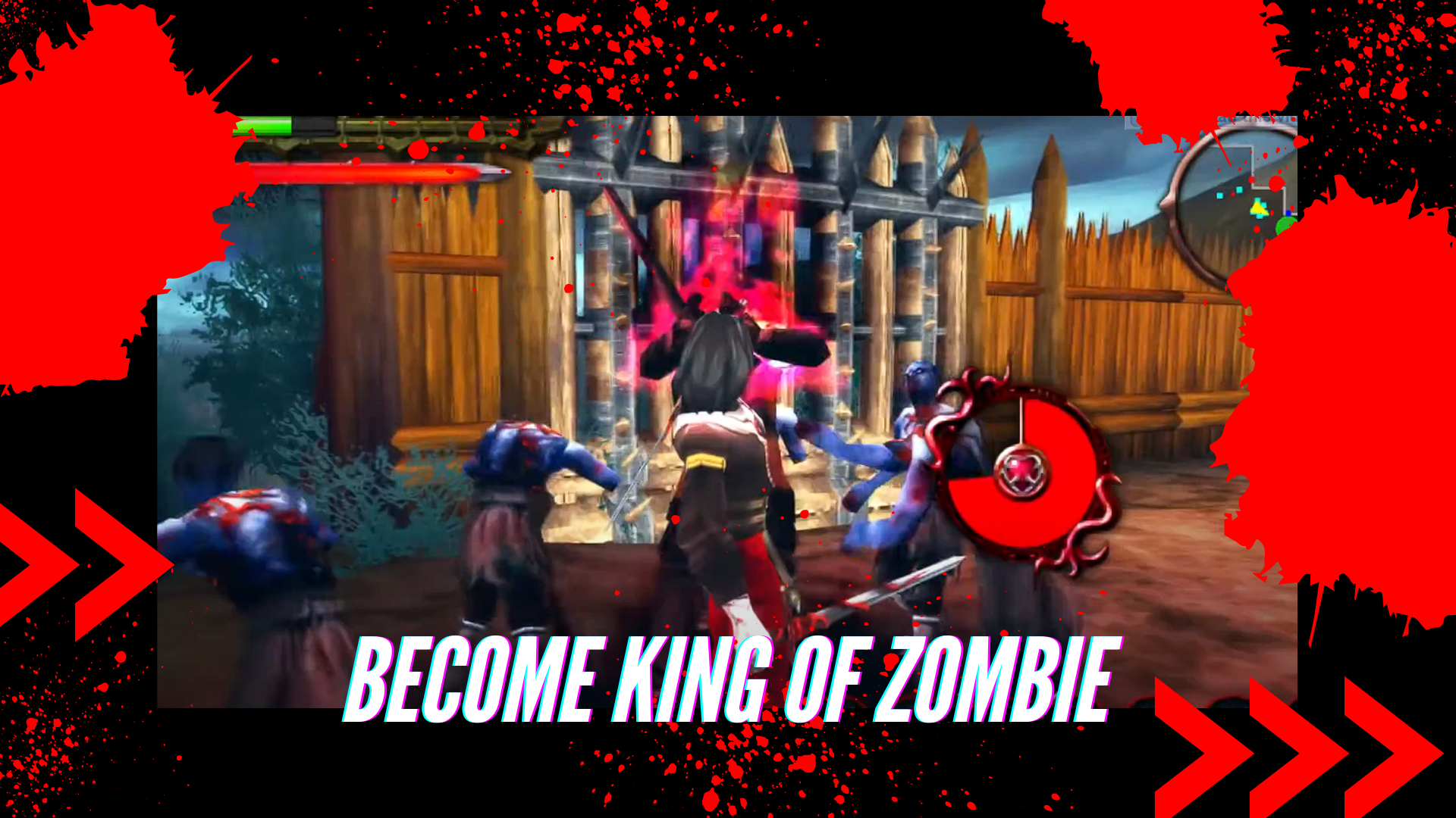 Captura de Tela do Jogo King Zombie Catchers