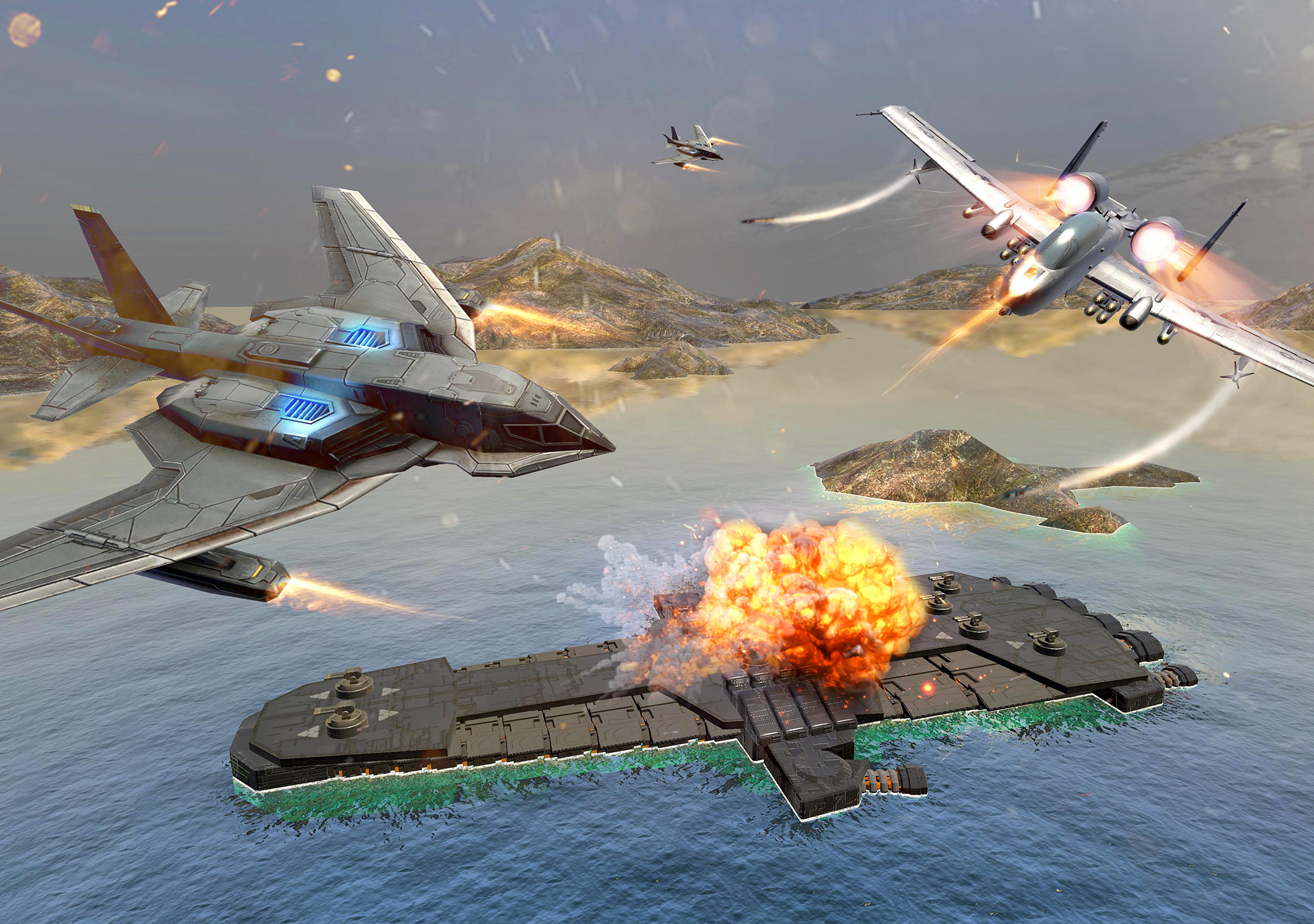 Modern War : Fighter Jet Gamesのキャプチャ