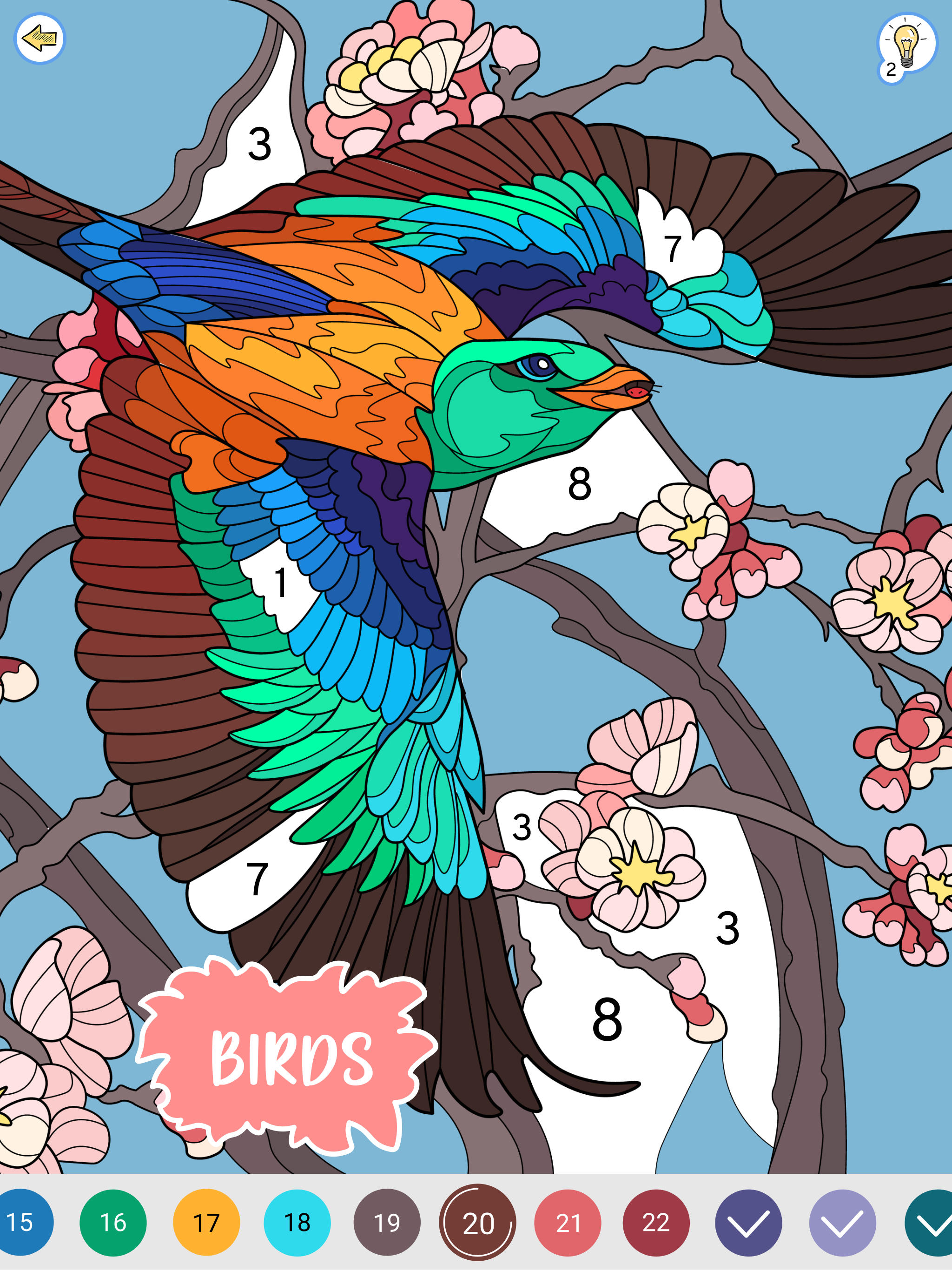 Color by Number: Coloring Book ภาพหน้าจอเกม