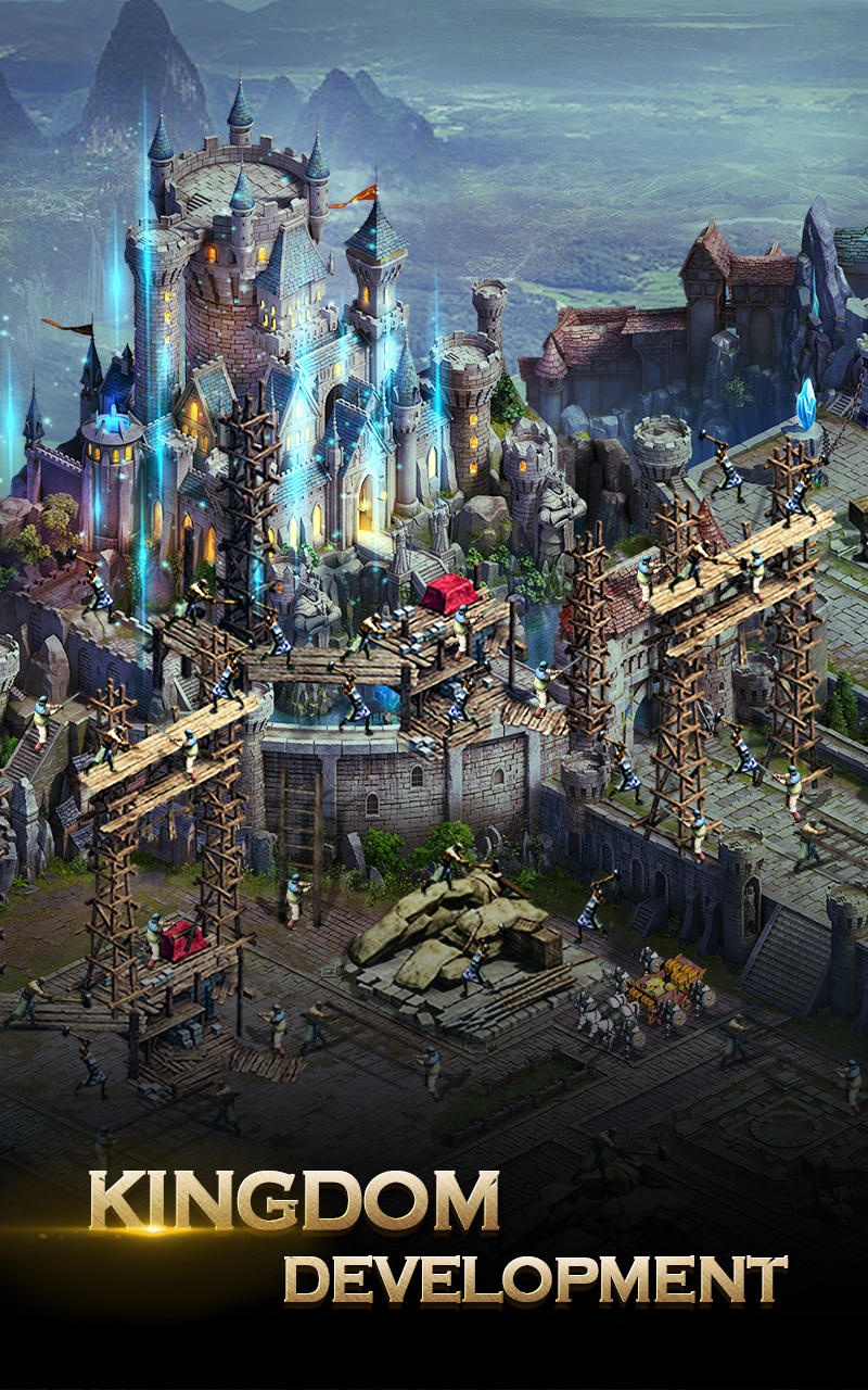 王権争覇：天空の戦い ゲームのスクリーンショット