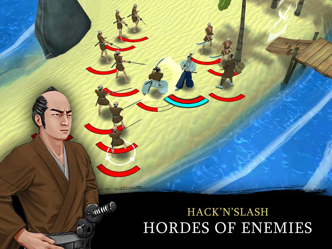Screenshot of Bushido Saga Samurai Nightmare