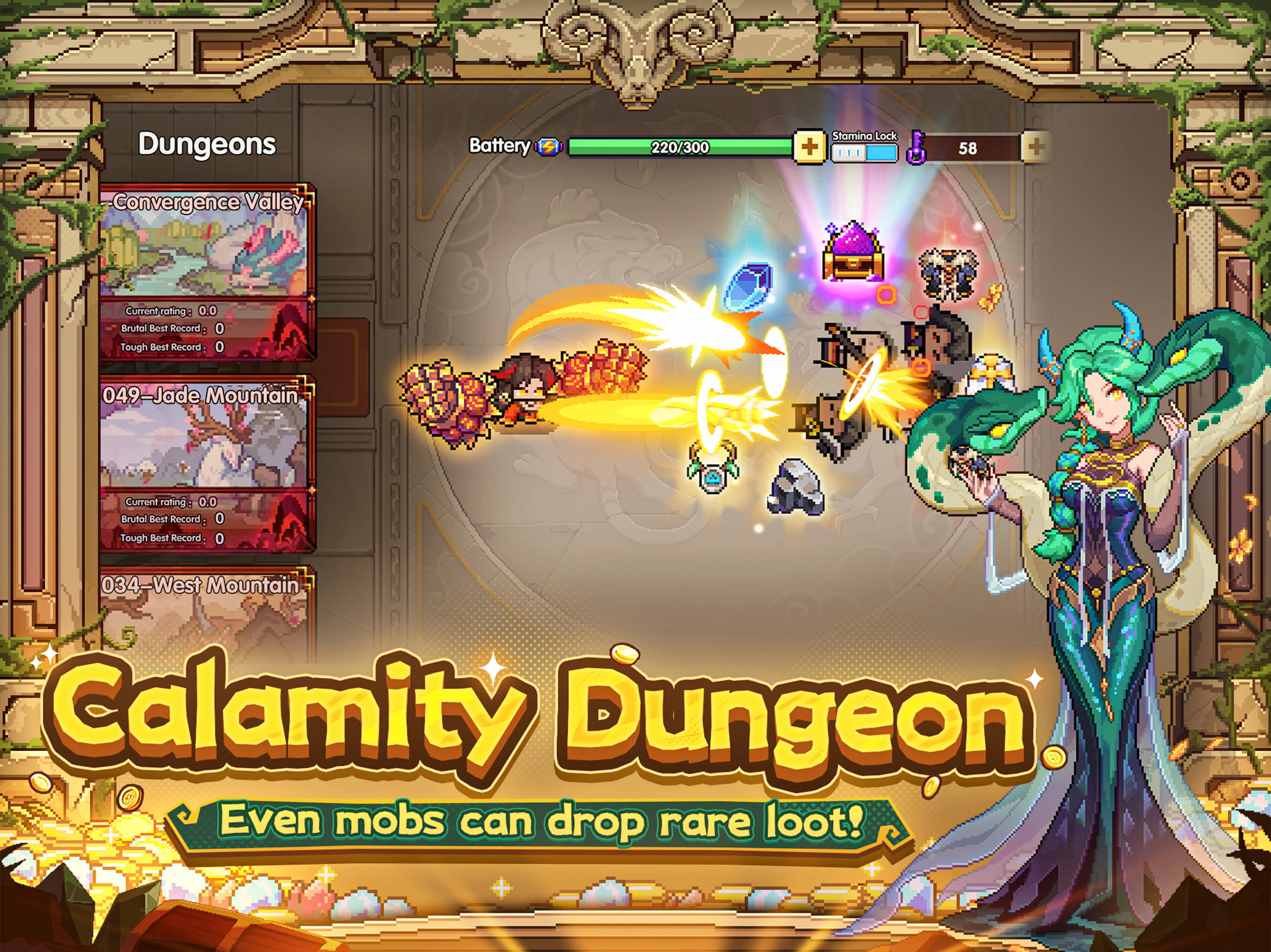My Heroes: Dungeon Raid Game Screenshot