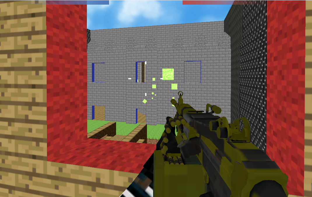 Screenshot of Combat Pixel Arena 3D Multiplayer