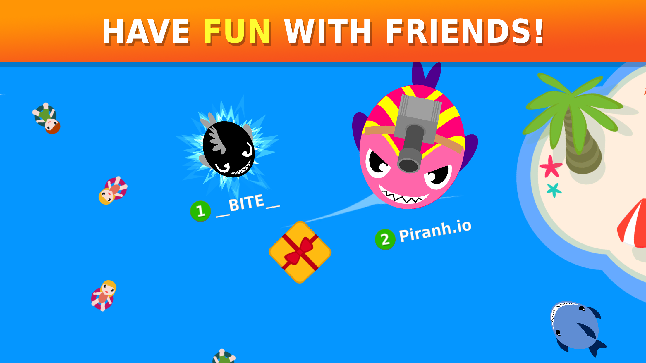 Piranh.io Game Screenshot
