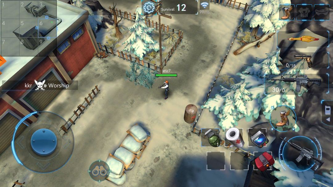 Screenshot of Last X:  One Battleground One Survivor