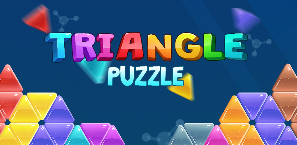 Banner of Dreieck-Tangram-Gehirn-Block-Puzzle 