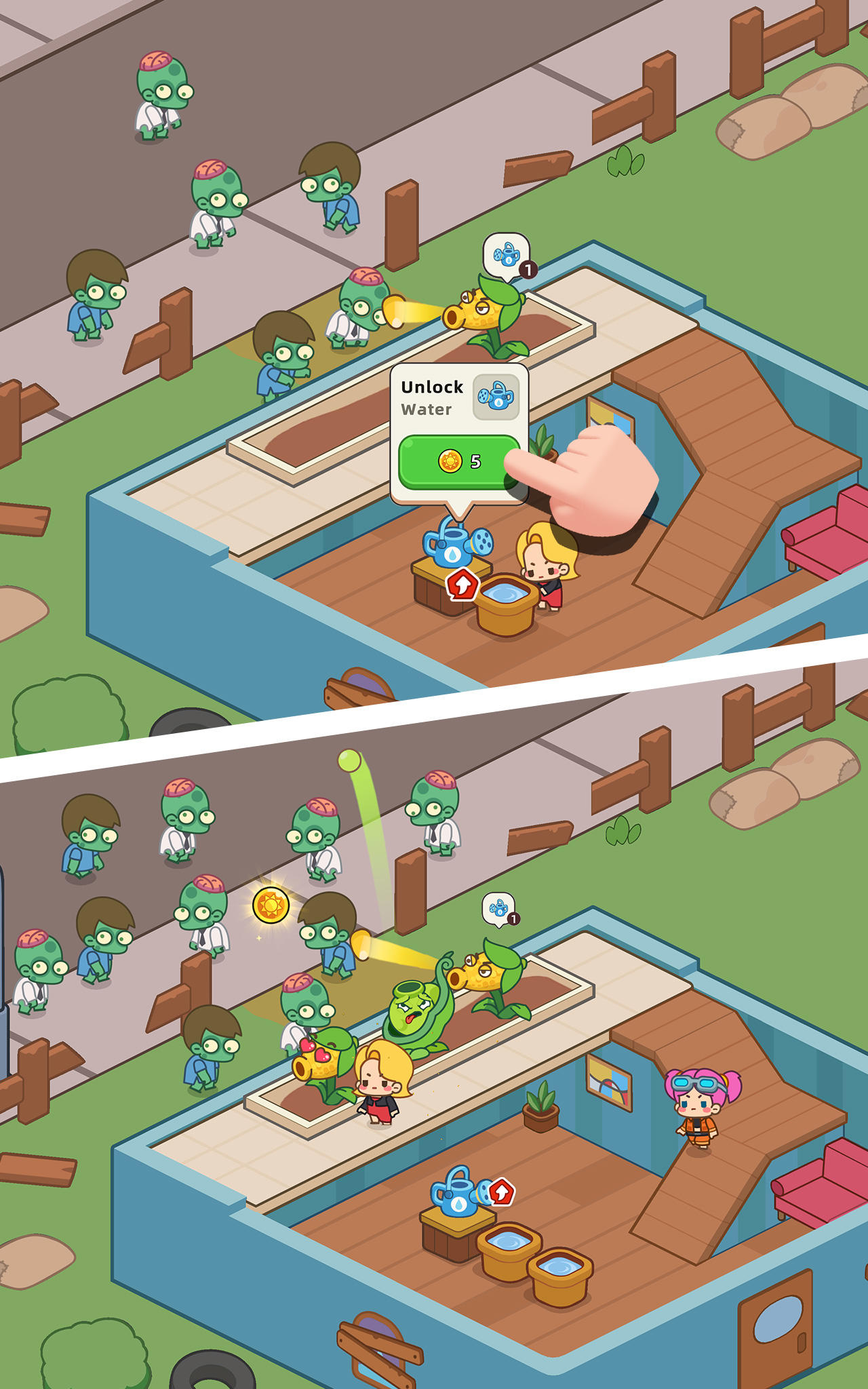 Idle Doom Plants ภาพหน้าจอเกม