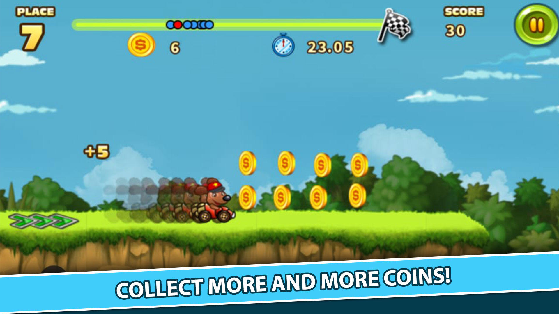 Animal Racing Games Epic Race Game Screenshot
