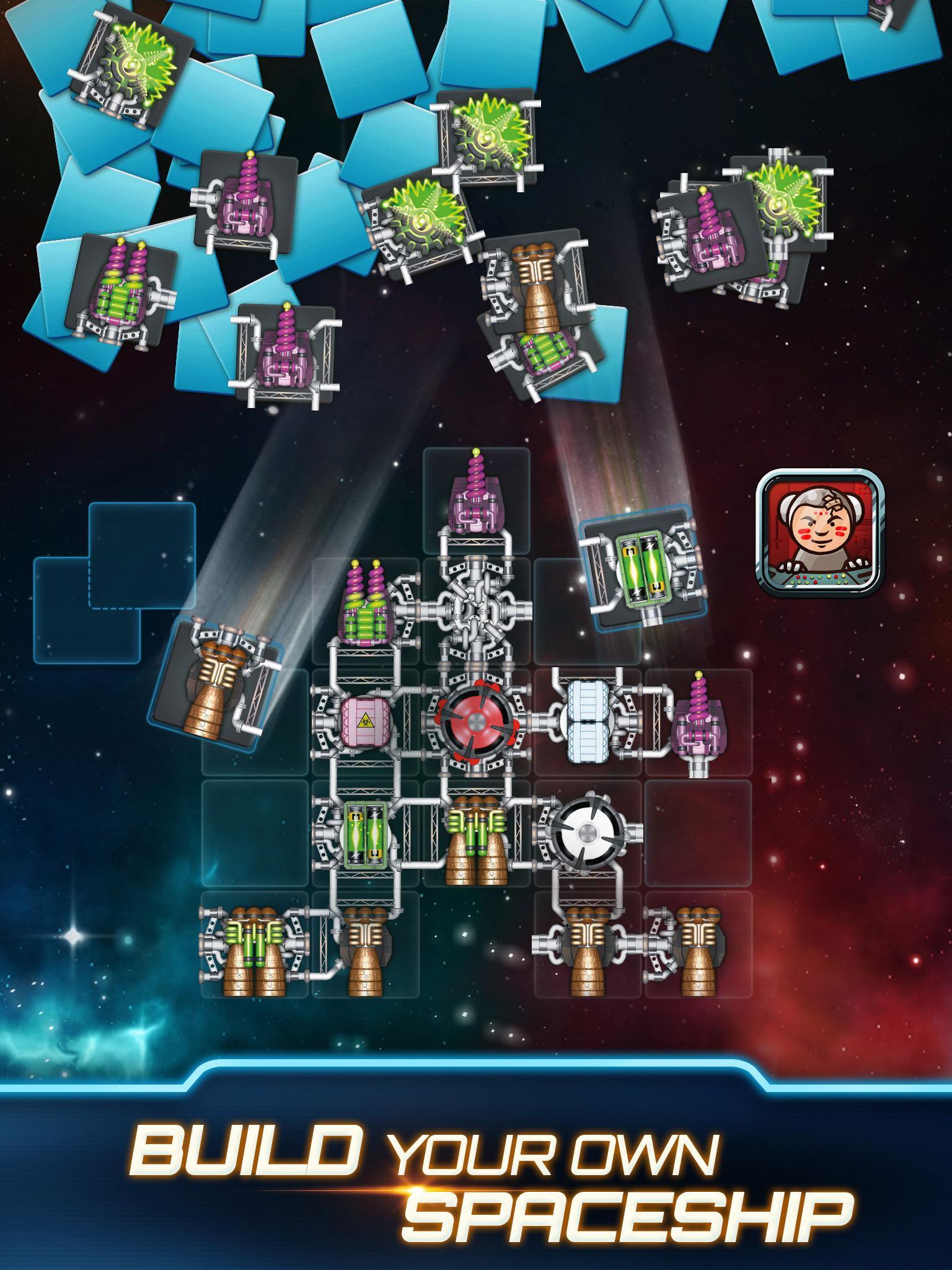 Screenshot of Galaxy Trucker