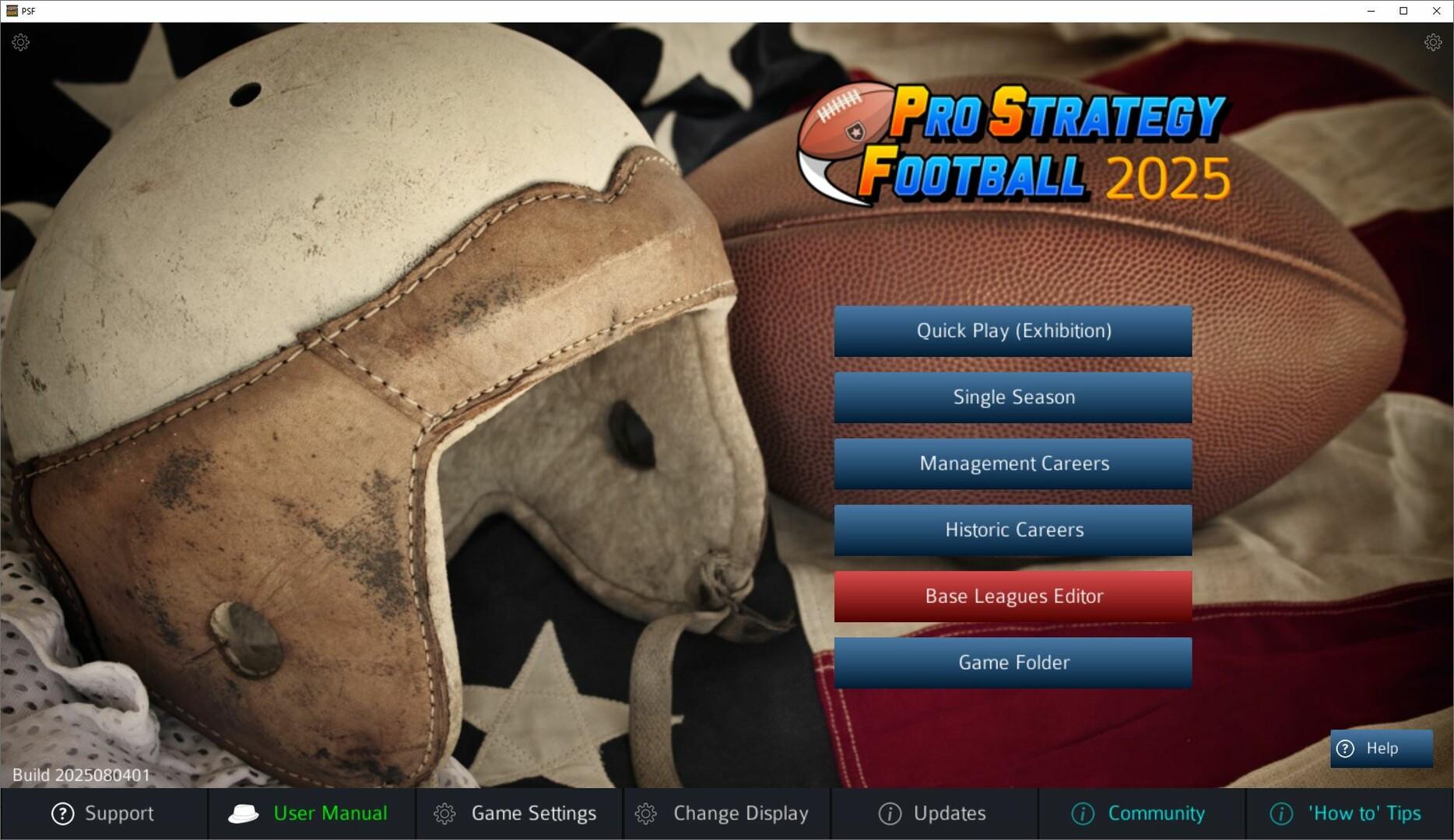 Pro Strategy Football 2025 Game Screenshot