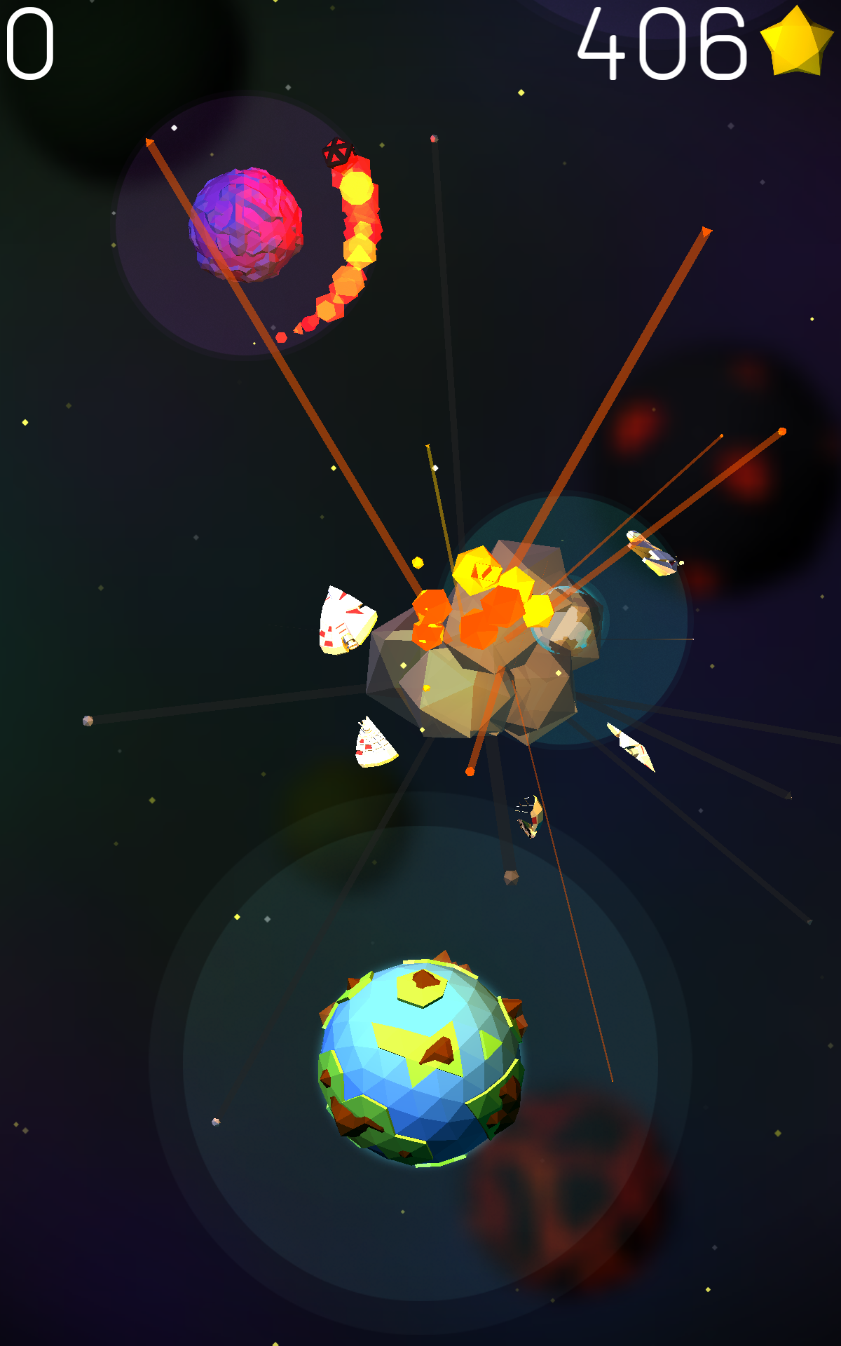 Screenshot of Crossy Space