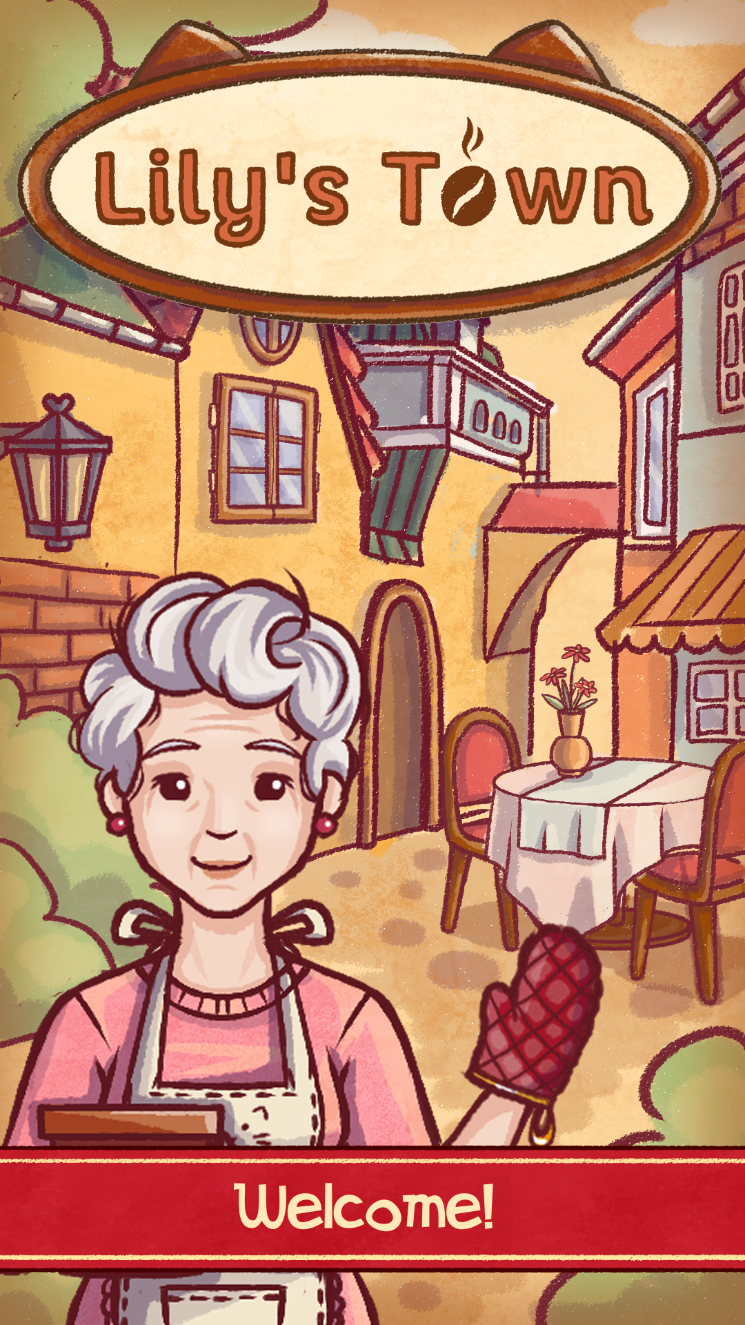 Captura de Tela do Jogo Lily's Town: Cooking Cafe