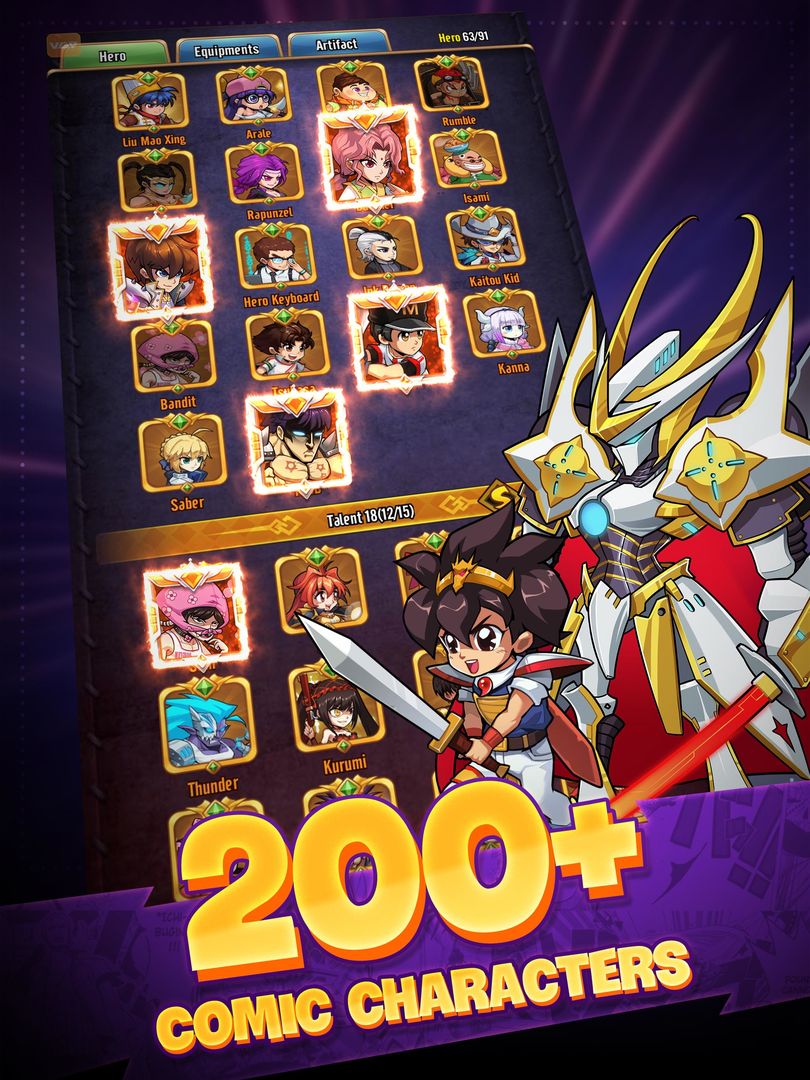 League of Manga screenshot game