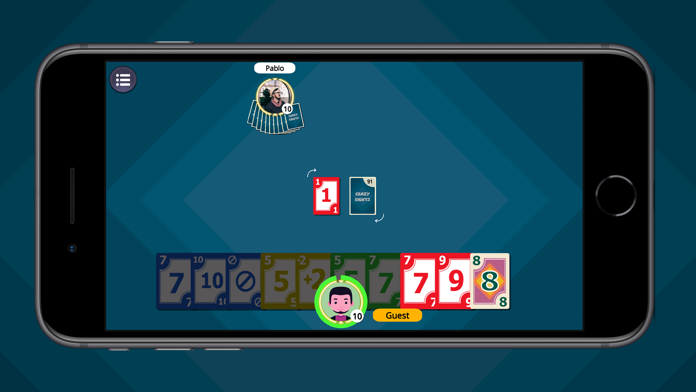 Crazy Eights + screenshot game