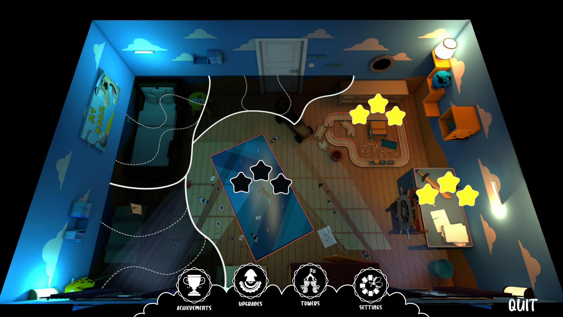 Screenshot of Playroom Invasion TD