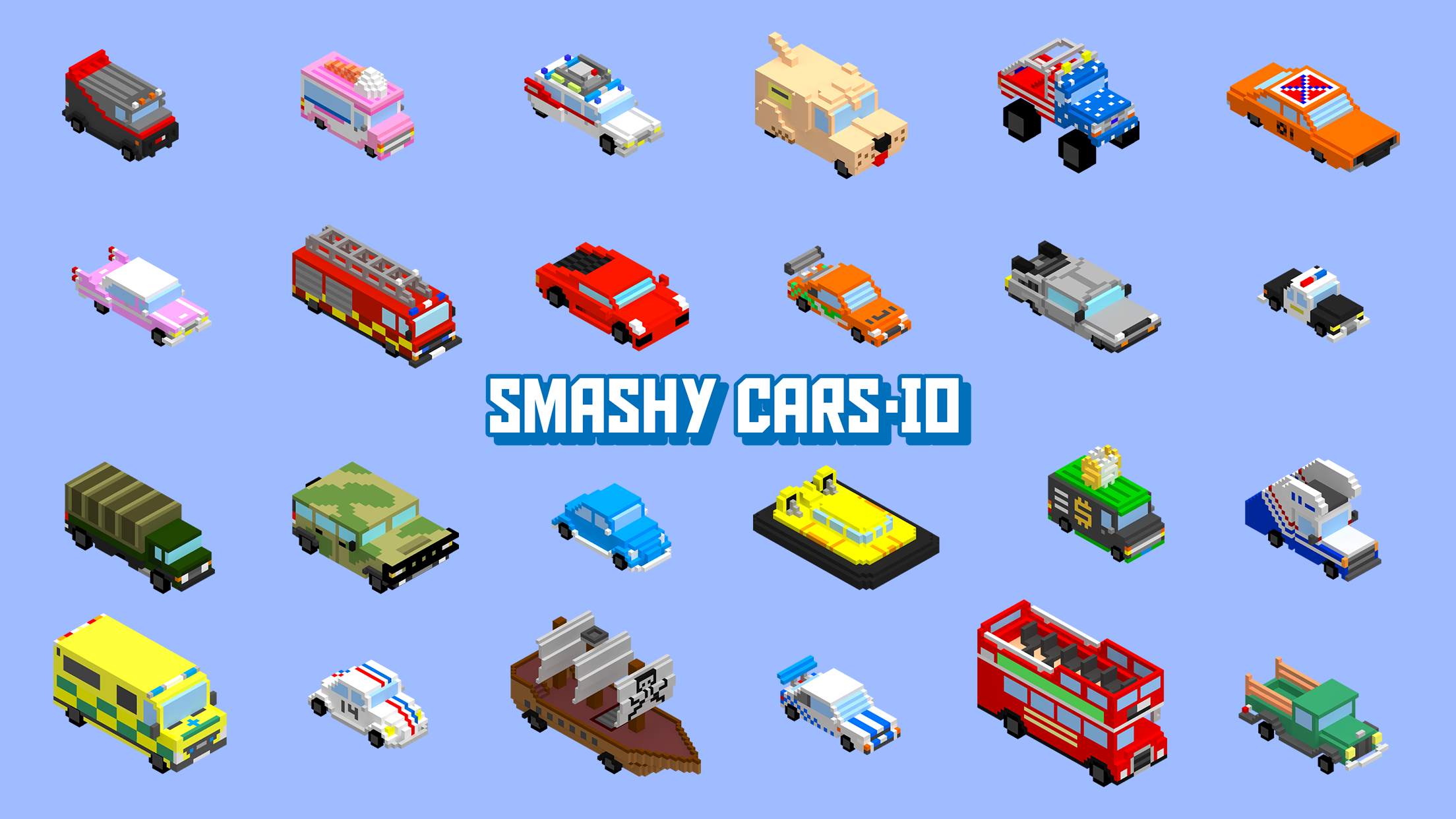 Smashy Cars .io Game Screenshot