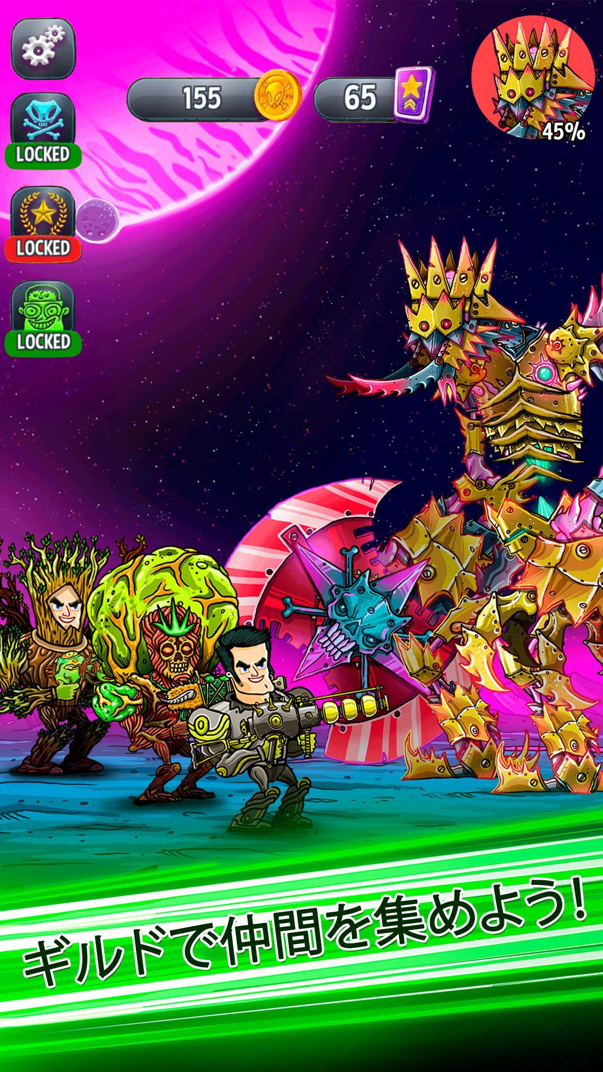 Tap Busters: 賞金稼ぎ ゲームのスクリーンショット