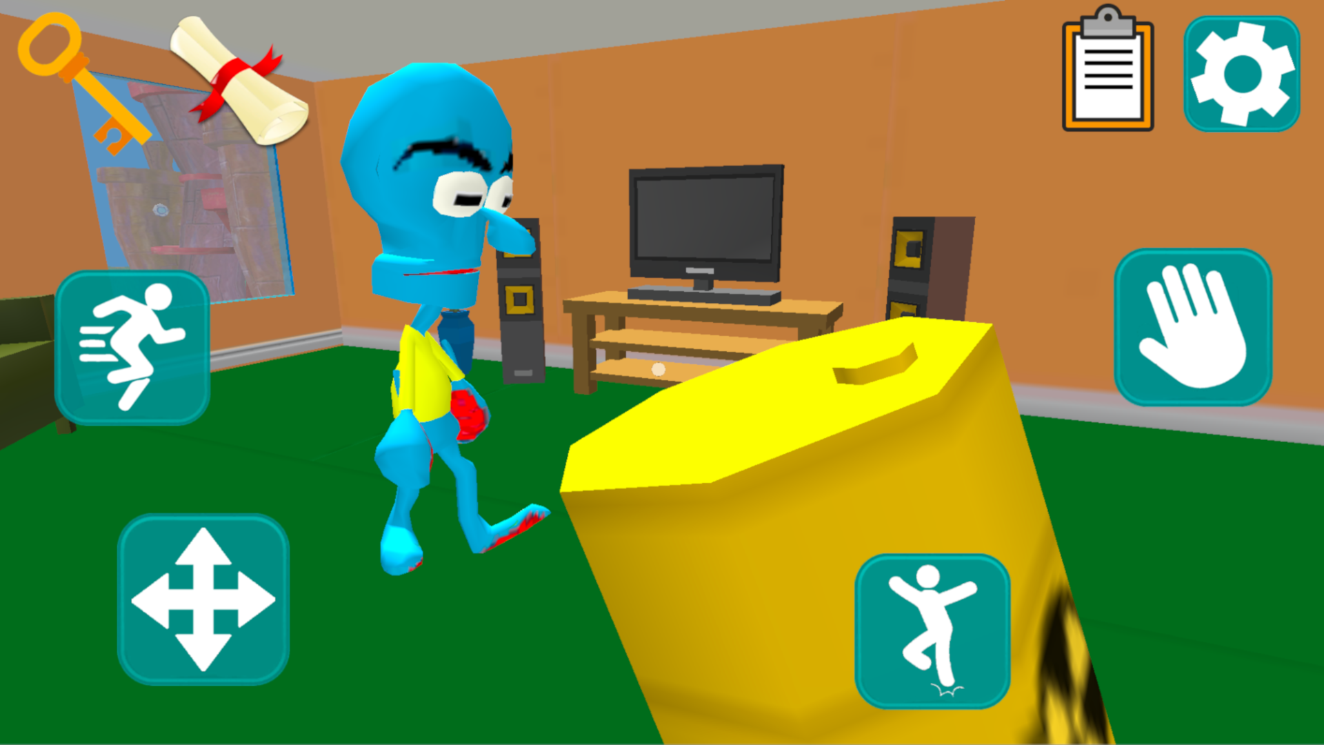 Screenshot 3 of Squid Neighbor. Sponge Escape 1.4