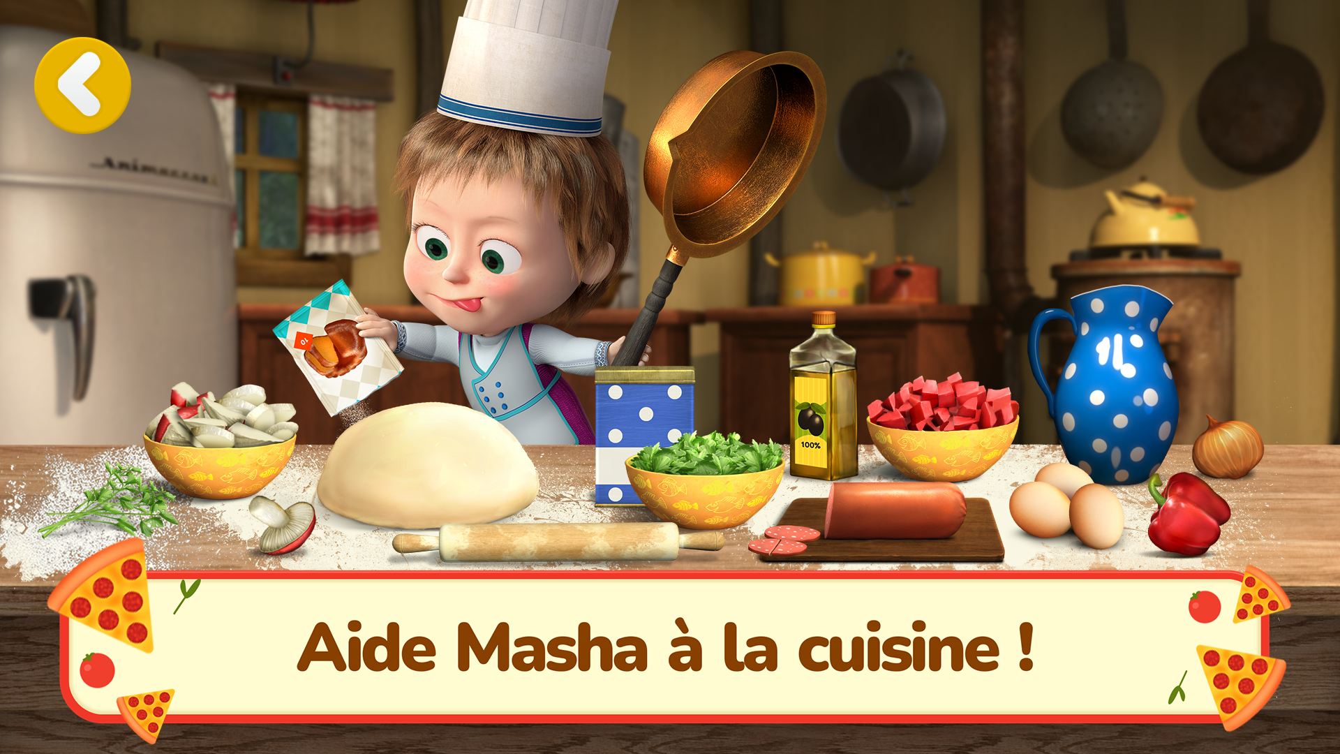 Screenshot 1 of Masha et Michka: La Pizzeria ! 1.4.12