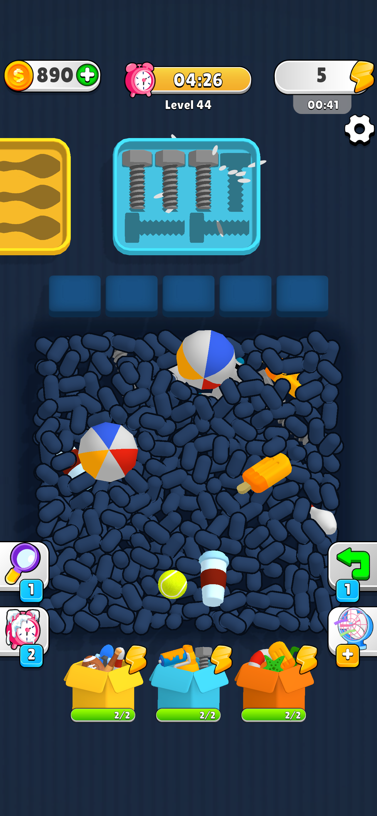 Pack Match Game Screenshot